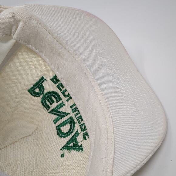 Penda Bedliners Snapback 5 Panel Cap Beige One Size Adjustable Rope Mohr's - Picture 8 of 9